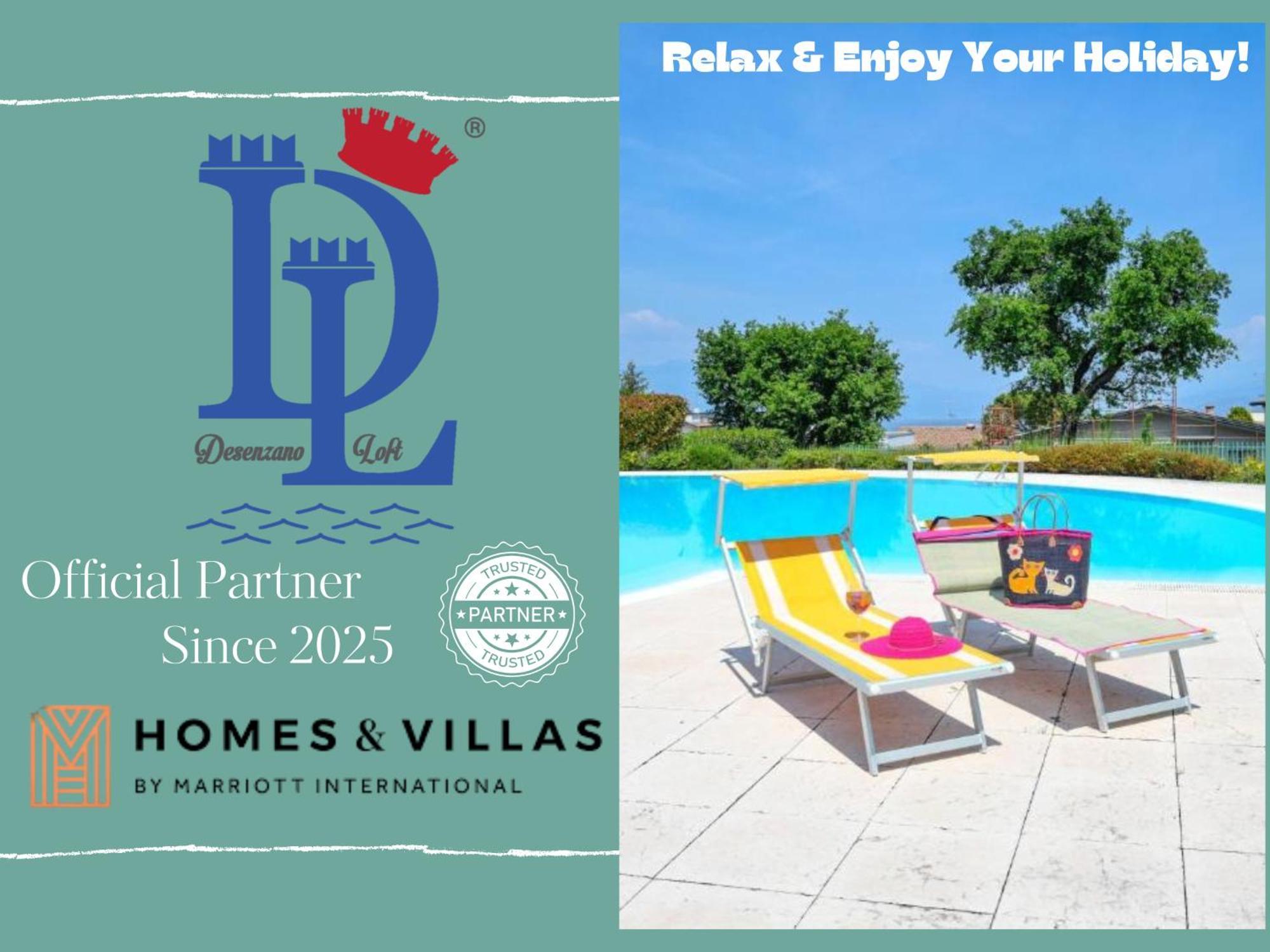 Desenzanoloft Official Partner Marriott Homes & Villas -Butterfly And 5 Pools Family Apartment Desenzano del Garda Exterior foto