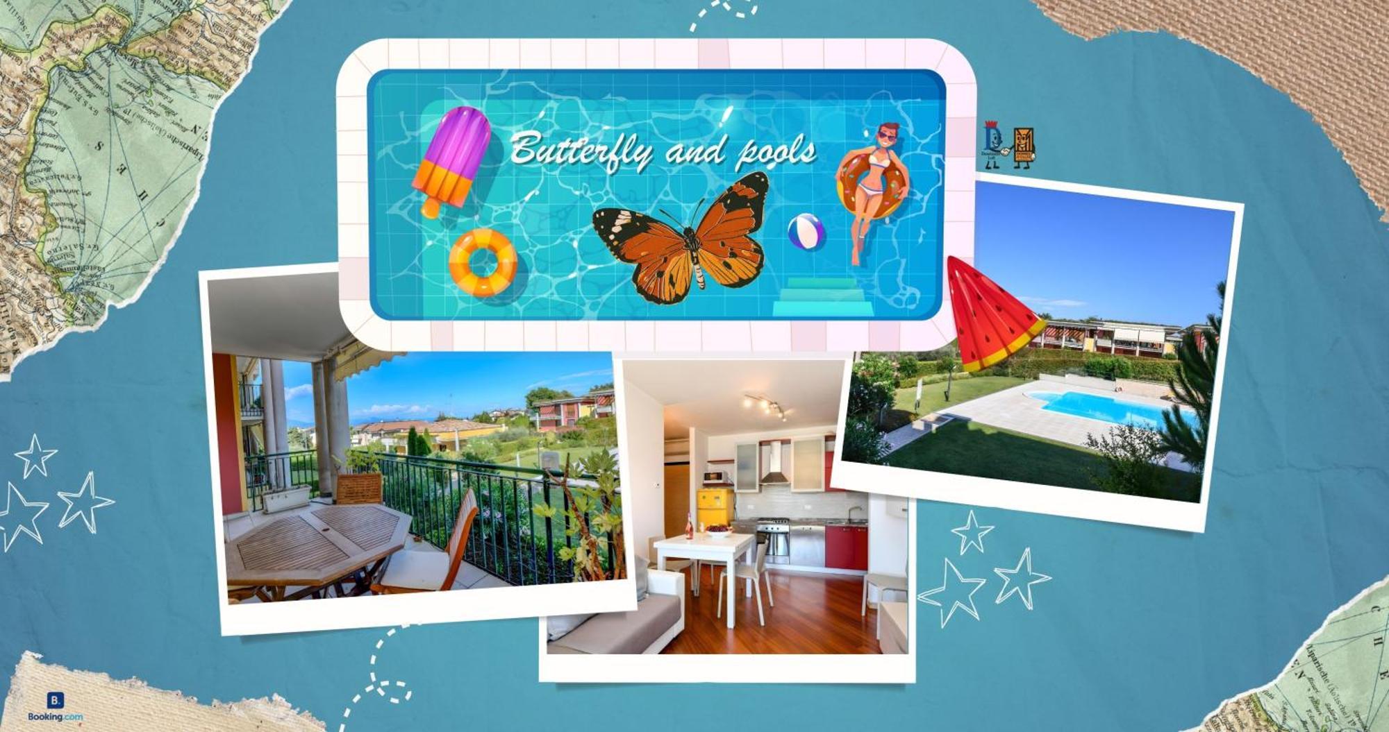 Desenzanoloft Official Partner Marriott Homes & Villas -Butterfly And 5 Pools Family Apartment Desenzano del Garda Exterior foto